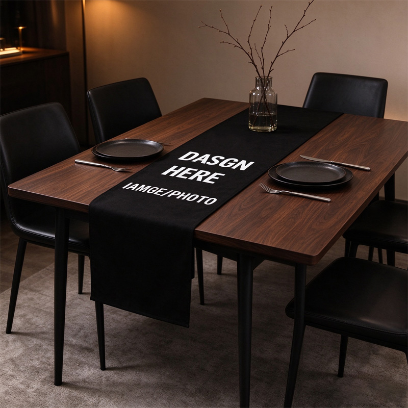 Custom 1pc Home Dining Black/  - Home Textile review and price