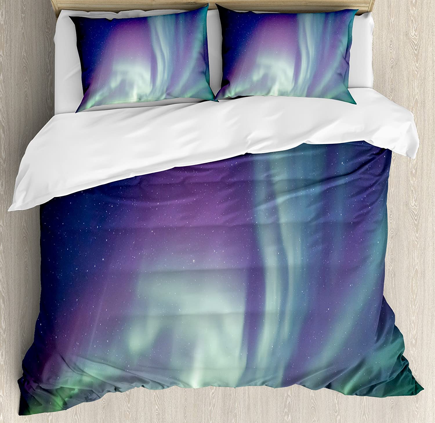 3pcs Bedding Set Aurora Boreal - Home Textiles & Decorations review and price