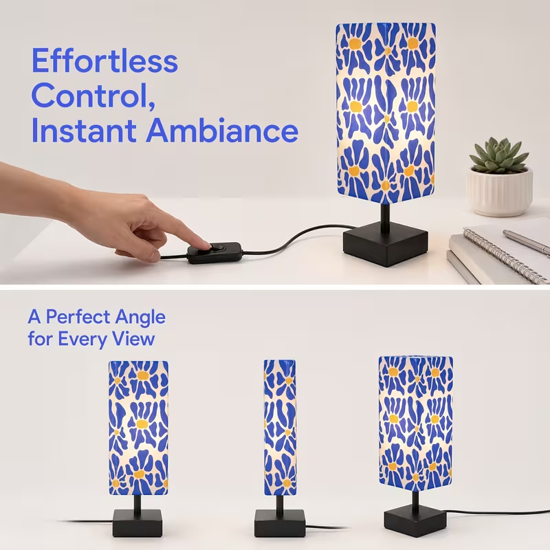 Modern Colorful Floral Table L - Home Textile review and price