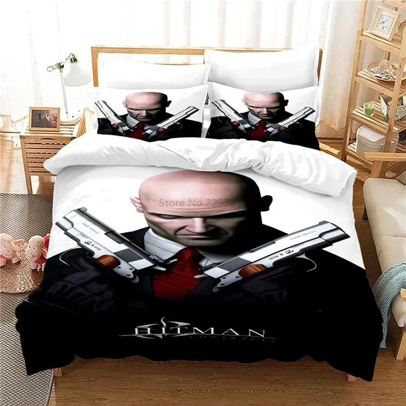 Hitman Killer 3D Bedding Set P - Home Textiles Sale review and price