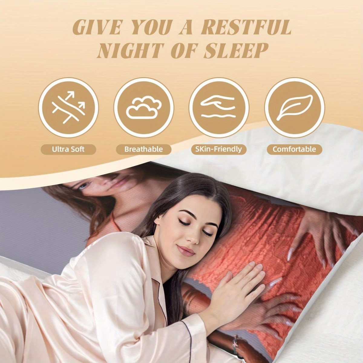 1 Custom Photo Body Pillowcase - Home Textile review and price